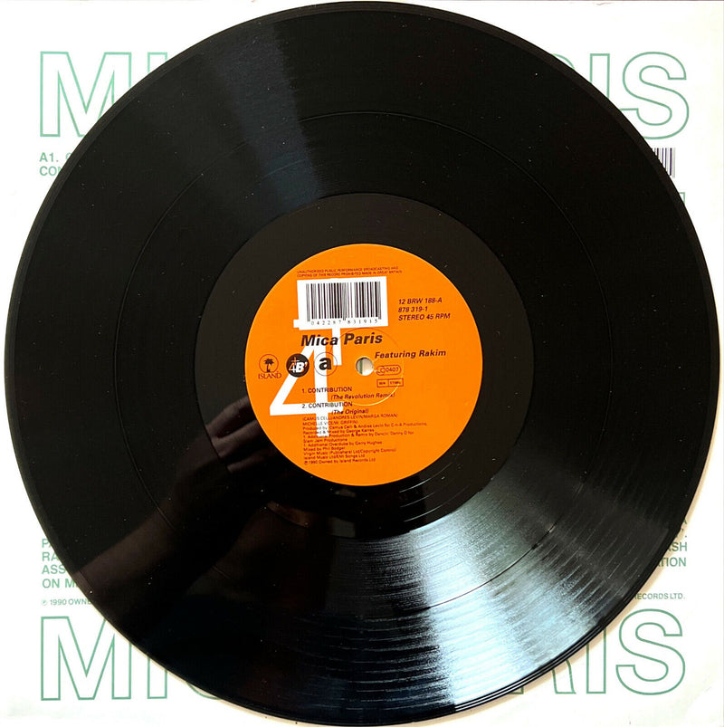 Mica Paris featuring Rakim 12" Contribution
