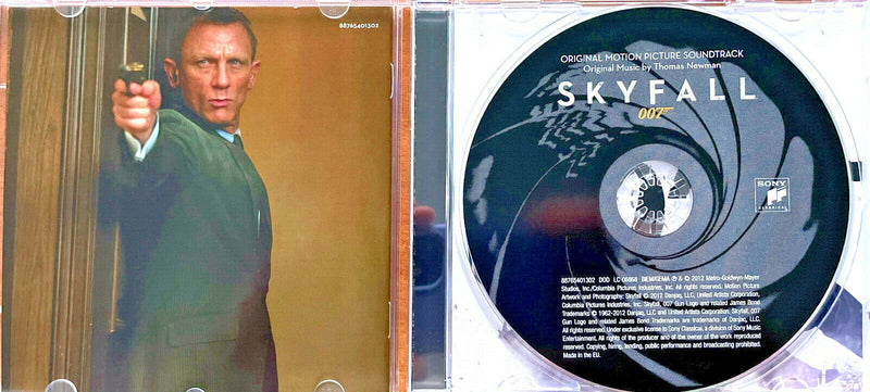 Thomas Newman CD Skyfall (Original Motion Picture Soundtrack) - Europe