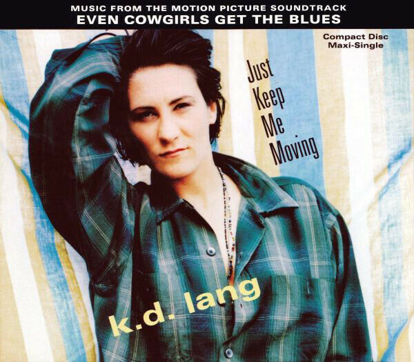 k.d. lang ‎Maxi CD Just Keep Me Moving - FLP Case - USA (VG+/VG+)