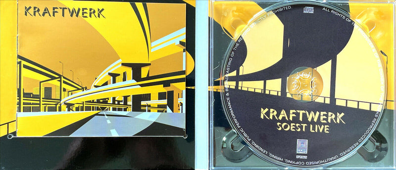 Kraftwerk ‎CD Soest Live - Digipak - Europe (M/M)
