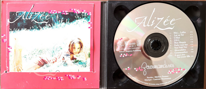 Alizée CD Gourmandises