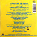 François Feldman ‎CD Single Elle Est Bien Trop Belle - France (VG/VG+)