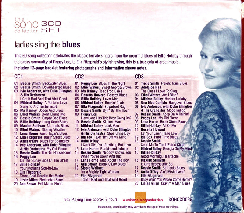 Various 3xCD Ladies Sings The Blues