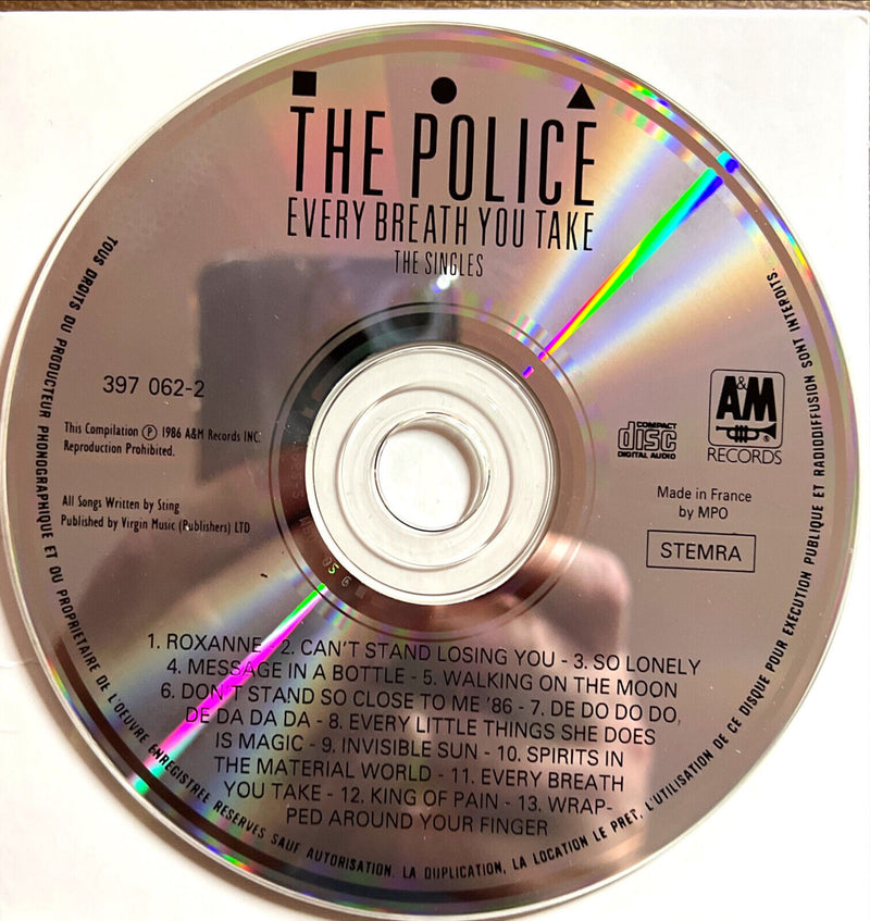 The Police CD Every Breath You Take - The Singles