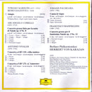 Albinoni, Corelli, Vivaldi, Von Karajan & Berliner Philharmoniker CD Adagio