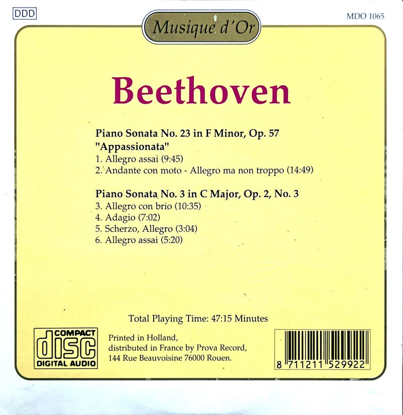 Ludwig Van Beethoven, Andre-Michel Schub CD Beethoven
