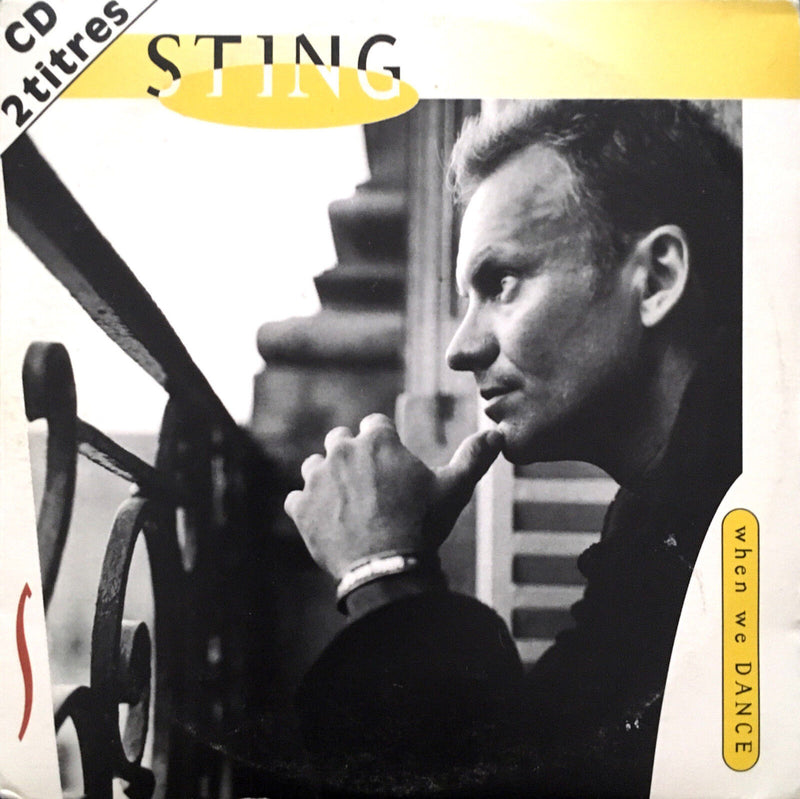 Sting ‎CD Single When We Dance - France (VG+/EX)
