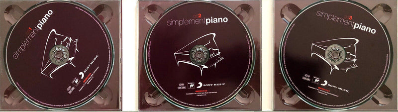 Compilation 3xCD Simplement Piano - France (EX/EX+)