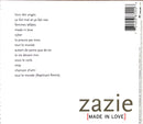 Zazie CD Made In Love