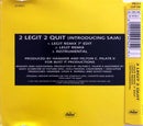 Hammer Maxi CD 2 Legit 2 Quit - Europe (EX/EX)