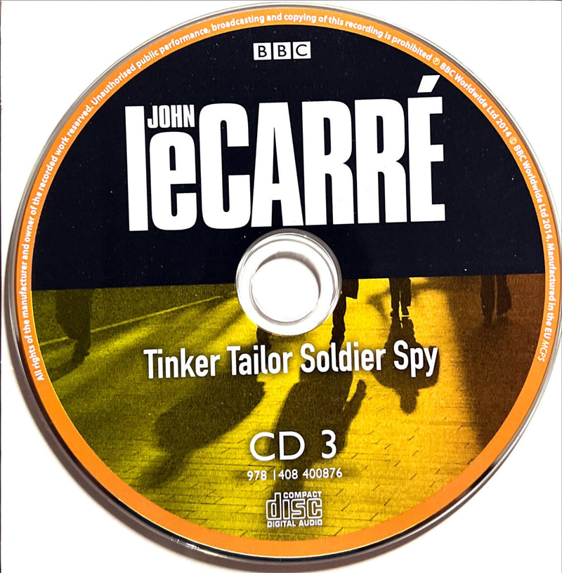 John Le Carré, Simon Russell Beale 3xCD Tinker Tailor Soldier Spy