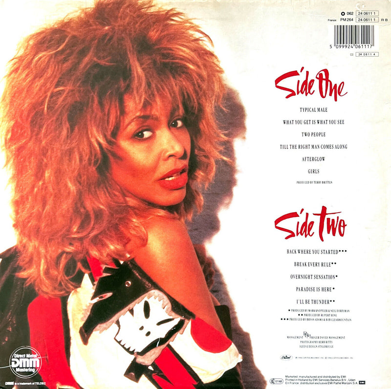 Tina Turner LP Break Every Rule