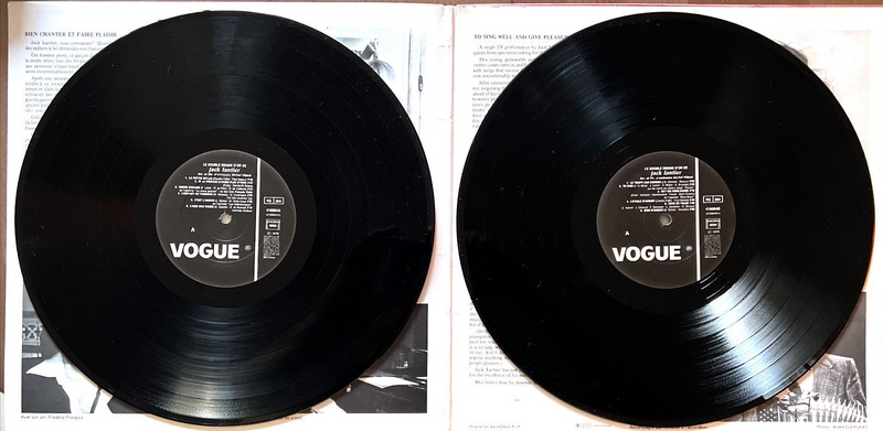 Jack Lantier 2xLP Le Double Disque D'Or De Jack Lantier