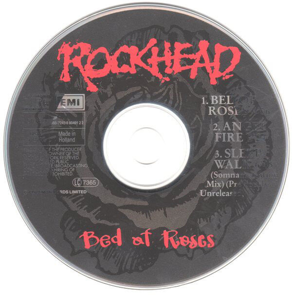 Rockhead Maxi CD Bed Of Roses - Europe (EX+/EX)