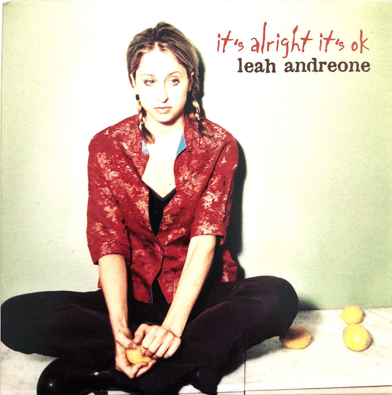 Leah Andreone ‎CD Single It's Alright It's OK - Europe (EX+/EX+)