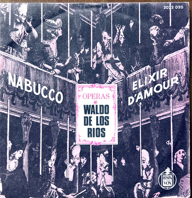 Waldo De Los Rios 7" Operas (Nabucco / Elixir D'Amour)