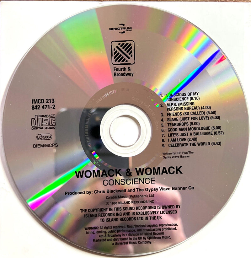 Womack & Womack CD Conscience