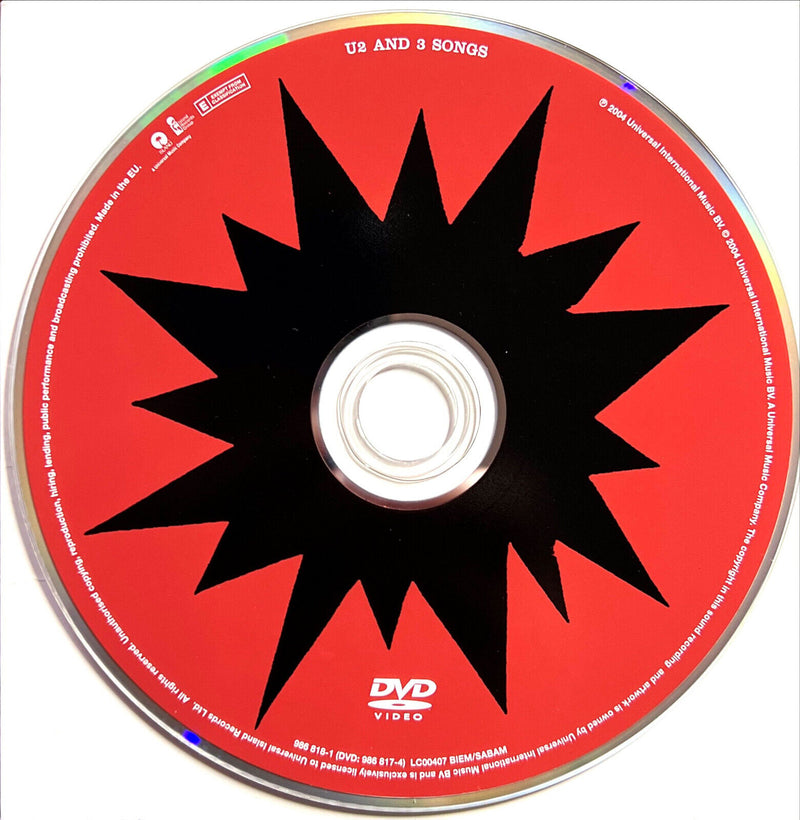 U2 CD + DVD How To Dismantle An Atomic Bomb - Limited Edition