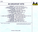 Compilation CD 20 Greatest Hits - UK (EX+/EX)