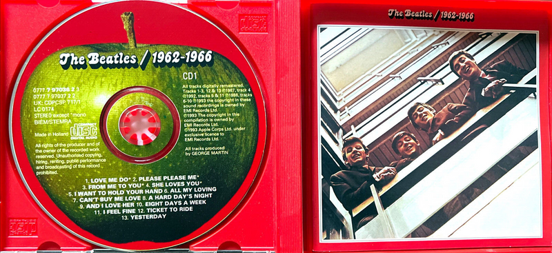 The Beatles 2xCD 1962-1966