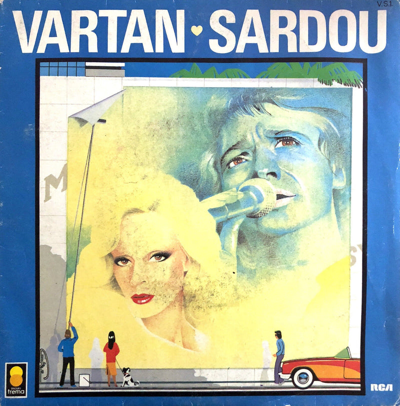 Vartan ♥ Sardou 7" La Première Fois Qu'On S'Aimera / L'Atlantique / Les Balkans 