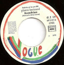Plastic Bertrand ‎7" Bambino - France (VG/VG+)