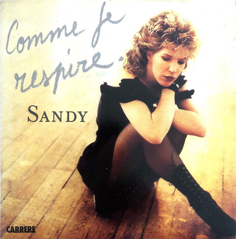 Sandy 7" Comme Je Respire - France (EX+/EX+)