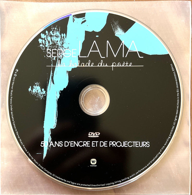 Serge Lama 2xCD + DVD La Balade Du Poète