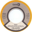 Paco 7" Amor De Mis Amores - France (EX/EX)