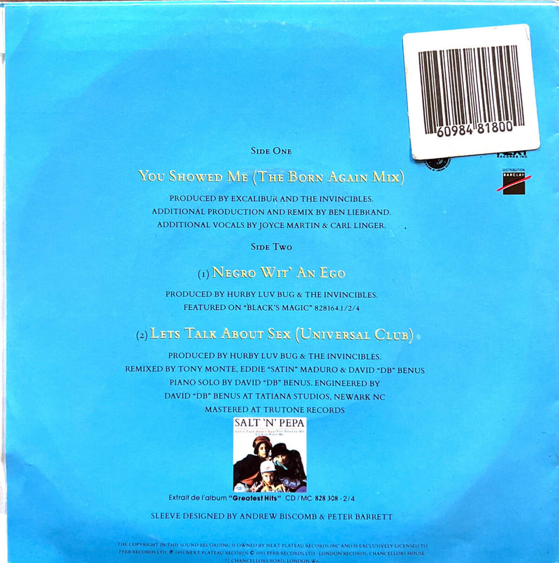 Salt 'N' Pepa 7" You Showed Me