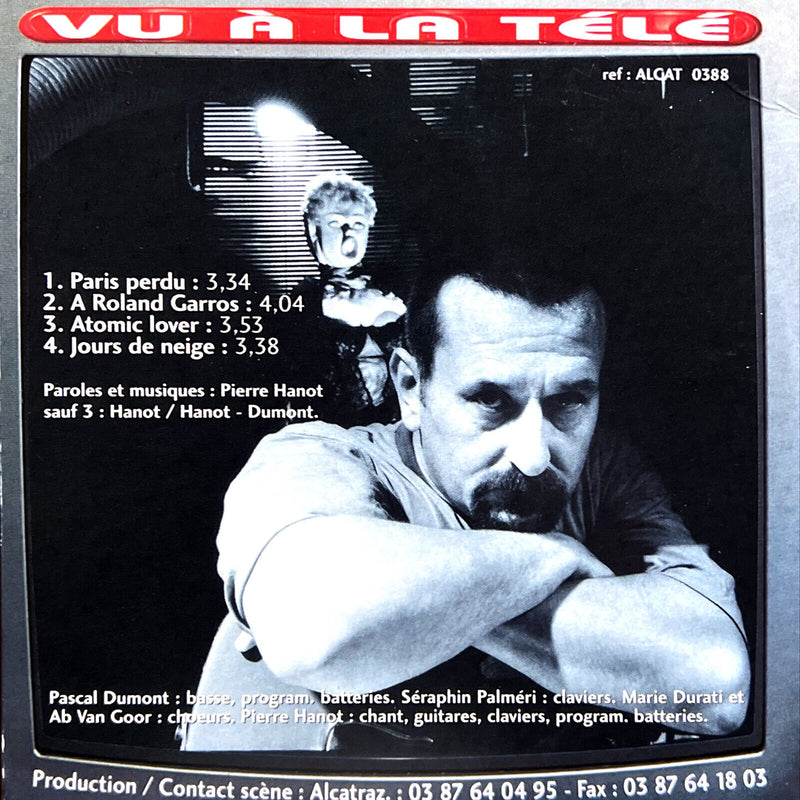 Pierre Hanot CD Single Vu à la télé