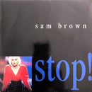 Sam Brown ‎7" Stop! - France (VG/EX)