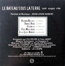 Jean-Louis Aubert ‎CD Single Le Bateau Sous La Terre - Promo - France  (VG+/EX)