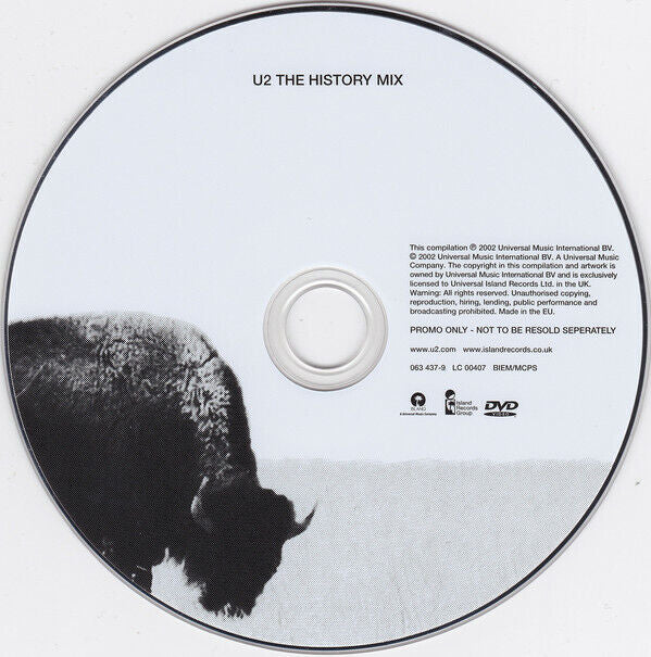 U2 ‎DVD The Best Of 1990-2000 - Promo - Europe (EX+/EX)