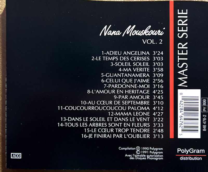Nana Mouskouri CD Vol. 2