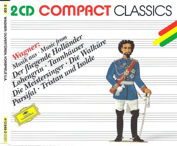 Richard Wagner ‎2xCD Ouvertüren, Vorspiele U.A. - Germany (VG/EX)