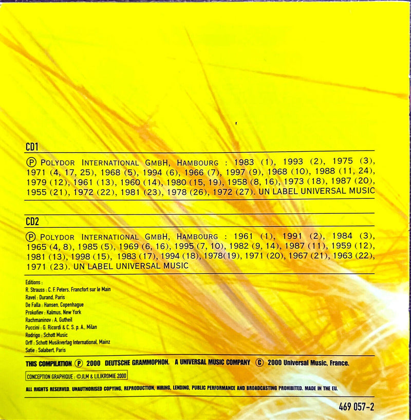 Compilation 2xCD La Légende Du Classique
