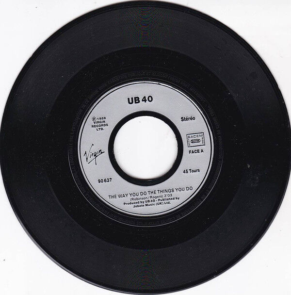 UB40 7" The Way You Do The Things You Do - France (VG+/VG+)
