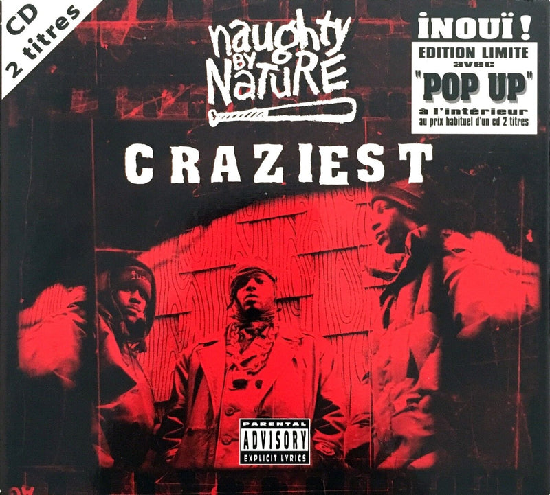 Naughty By Nature ‎CD Single Craziest - Limited Edition, Digipak - France