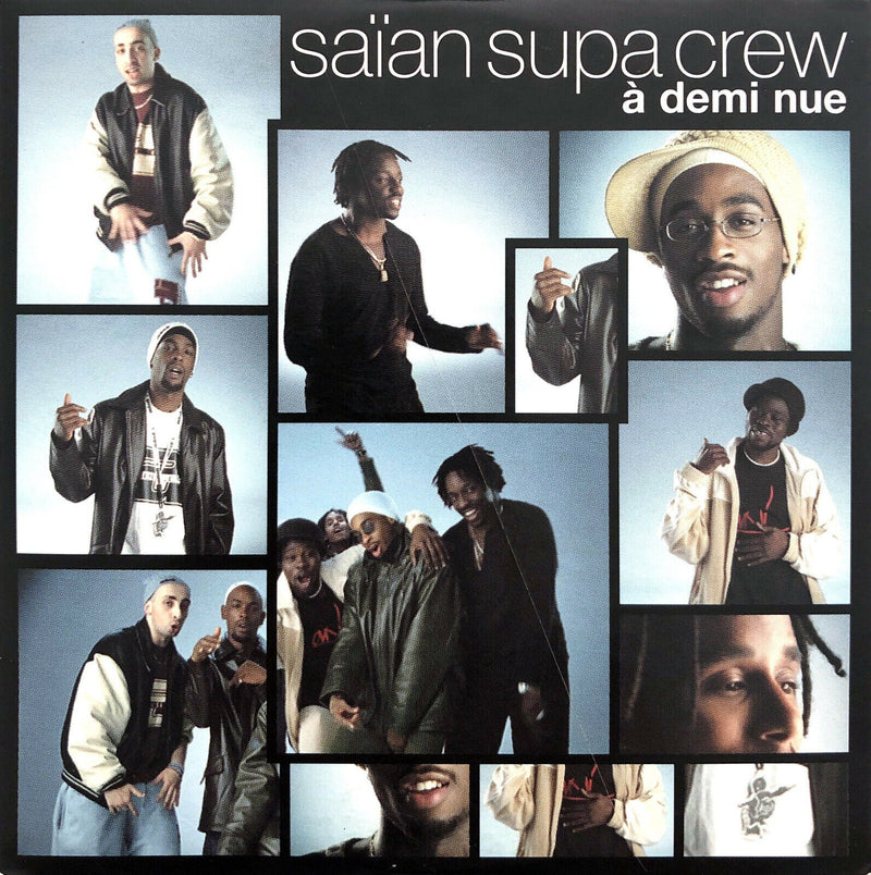 Saïan Supa Crew ‎CD Single A Demi Nue - France (VG/VG+)