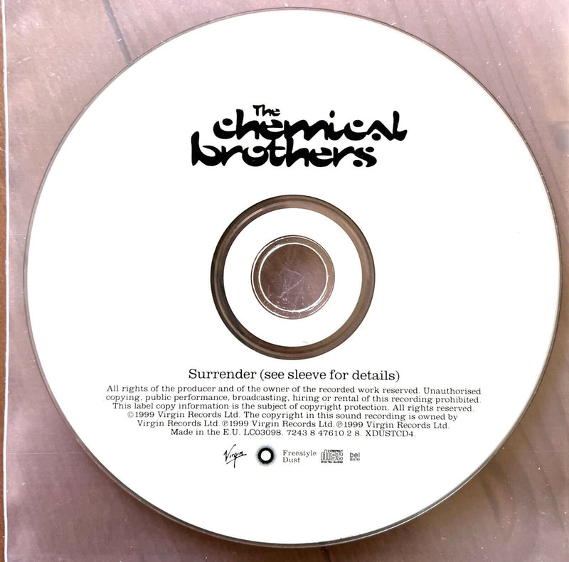 The Chemical Brothers CD Surrender