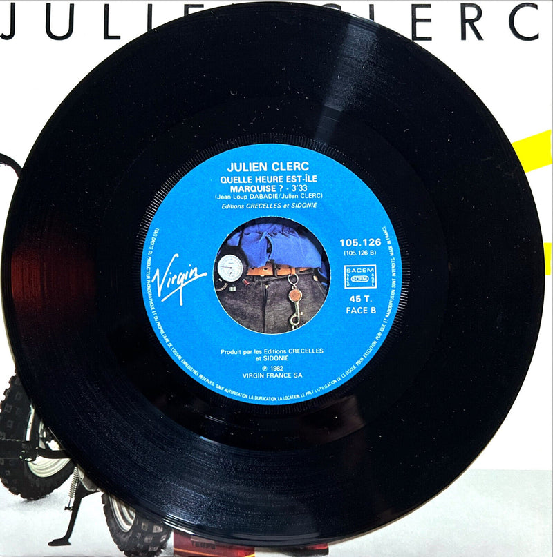 Julien Clerc 7" Cœur De Rocker