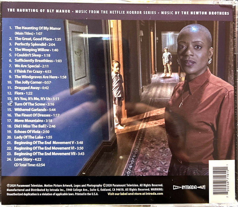 The Newton Brothers CD The Haunting of Bly Manor