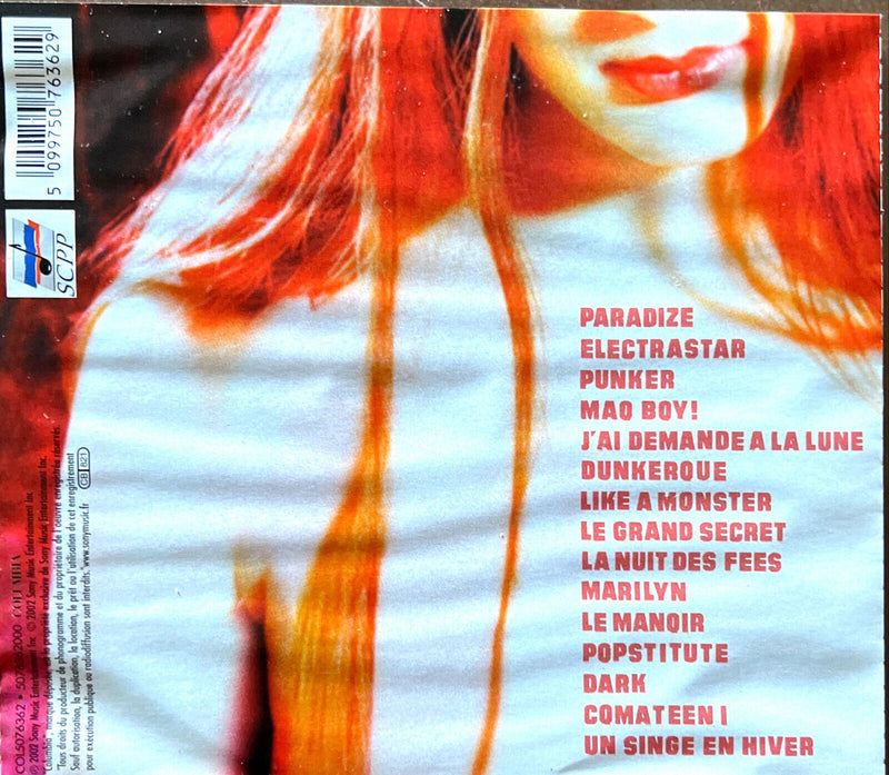 Indochine CD Paradize - SCPP logo