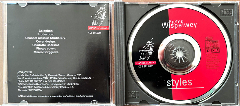 Pieter Wispelwey CD Styles