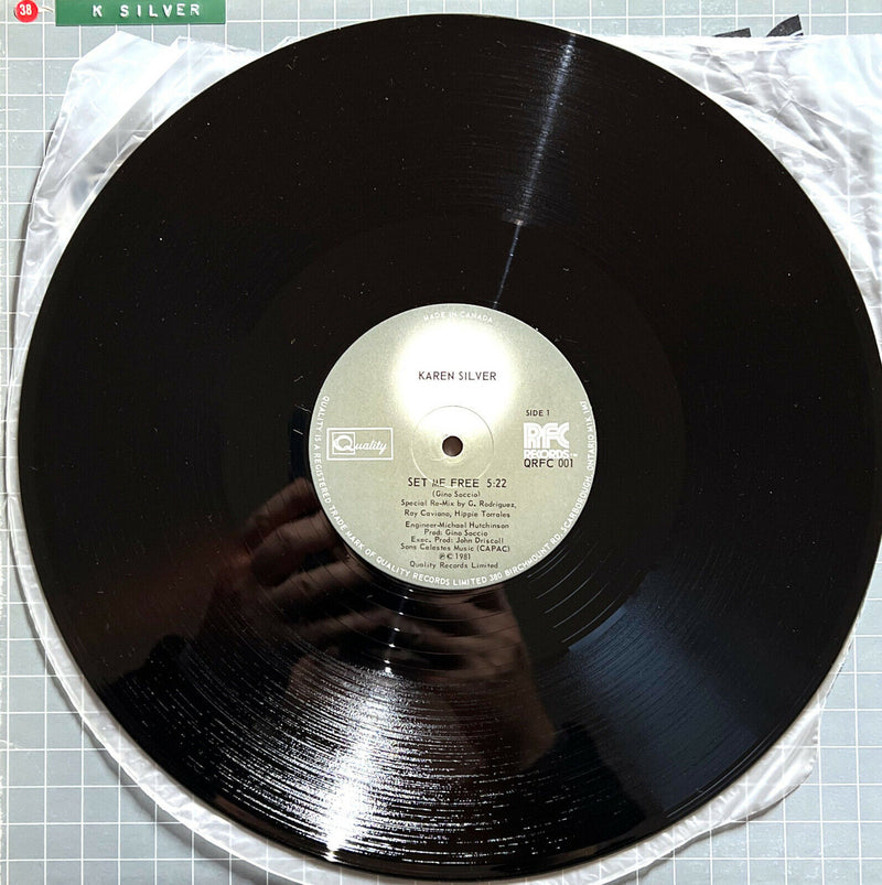 Karen Silver 12" Set Me Free - Canada