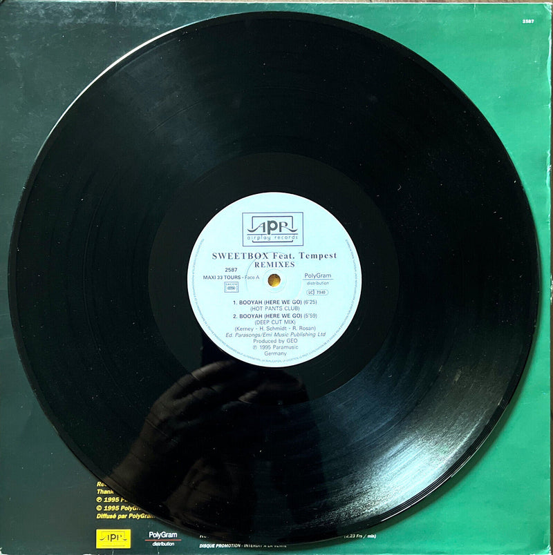 Sweetbox Feat. Tempest 12" Booyah (Here We Go) (Remixes) - Promo