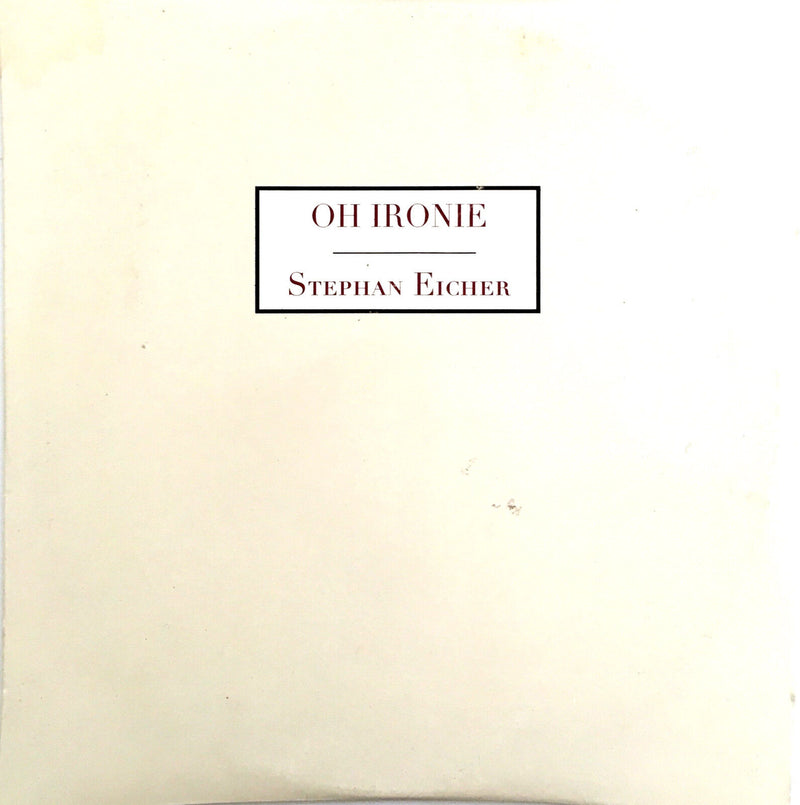Stephan Eicher ‎CD Single Oh Ironie - Promo - France (EX/EX+)