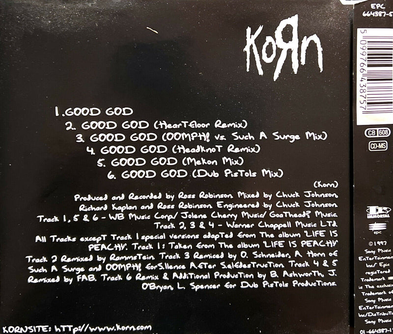 Korn Maxi CD Good God (The Mixes)