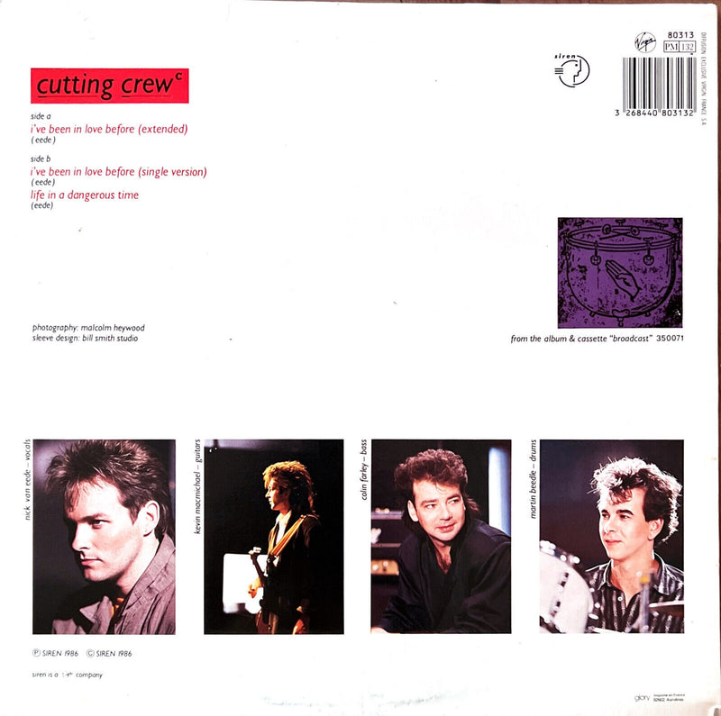 Cutting Crew 12" I've Been In Love Before